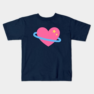 Pansexual Pride Heart Kids T-Shirt